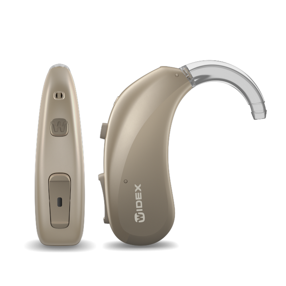 2106-Widex-MBR3D-Double-GoldenBrown-Golden-Hearing-aid-Led-off-With-shadow