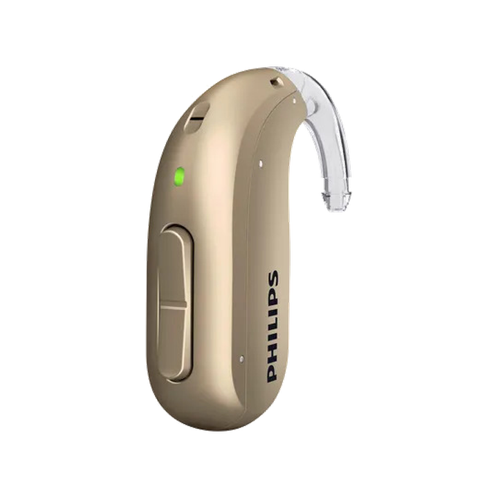 Philips_HearLink50_miniBTE_H2-2025_Left_C116DarkBeige_Hook_1200x1200px_Original file
