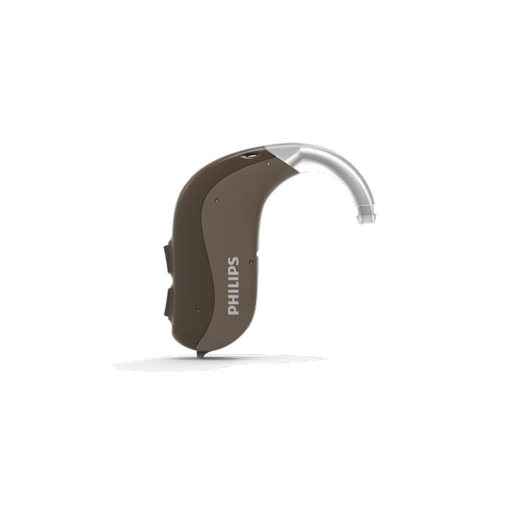 Philips_HearLink_9010_BTE_PP_DarkBrown-Taupe_Side